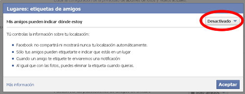 Configurando privacidad Facebook