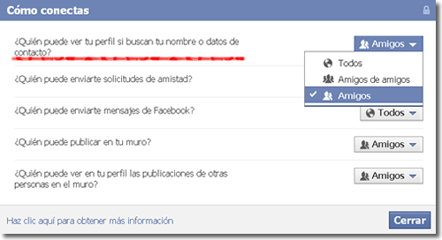 Buscador Facebook