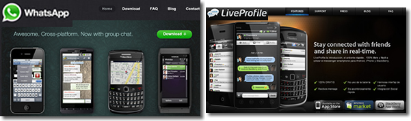 WhatsApp vs LiveProfile