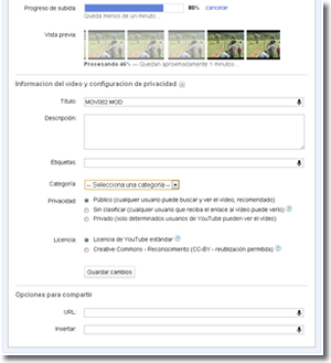 Cómo subir a youtube
