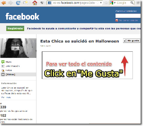 Phishing en Facebook