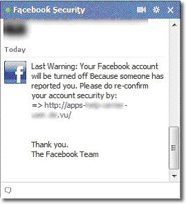 Phishing en Facebook