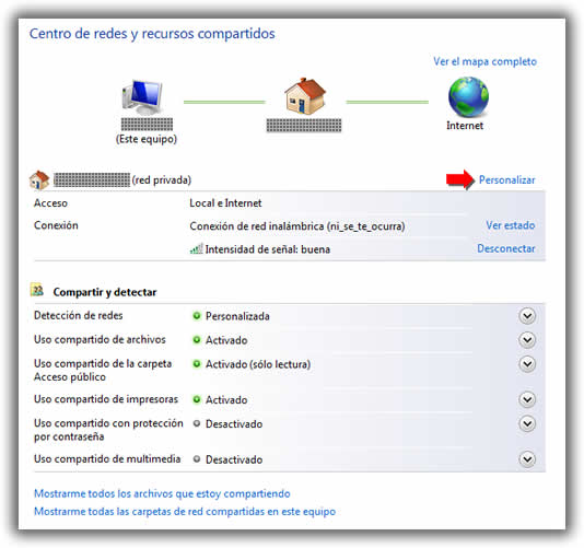 empresas de conexion de internet windows 7