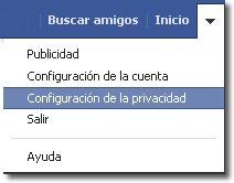 Privacidad en Facebook