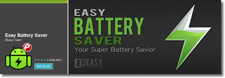 Alarga tu batería con Easy Battery Saver