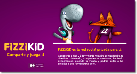 FiZZiKiD una red social educativa para niños