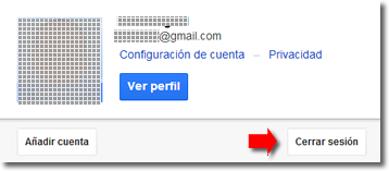 cerrar la sesión de Gmail a distancia