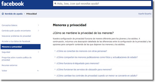 Facebook cuando cumplimos 18 años