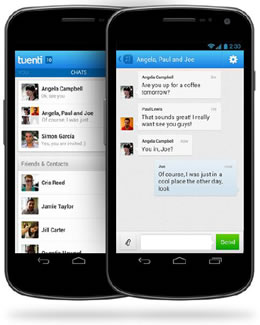 Tuenti incorpora chat de grupo en el móvil