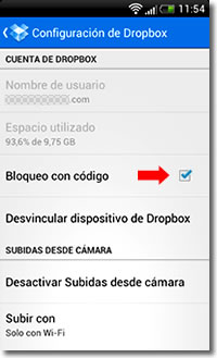 Seguridad en Dropbox