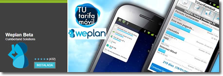 WePlan, optimiza tu tarifa del movil