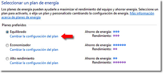 Configurar apagado en Windows