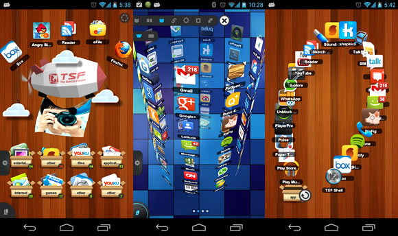 Launcher Android TSF Shells