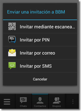 El futuro en BlackBerry Messenger en Android o iPhone