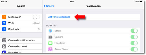 Bloquear los pagos no deseados de las aplicaciones de iPhone, iPad e iPod