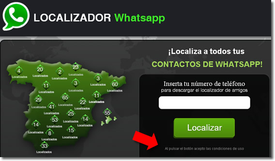 Localizador WhatsApp, siguen los engaños en Facebook