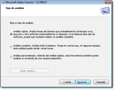 Microsoft Safety Scanner, herramienta para limpiar virus