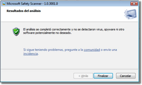 Microsoft Safety Scanner, herramienta para limpiar virus