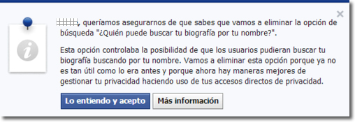 Facebook ¿Quién puede buscarte por tu nombre?