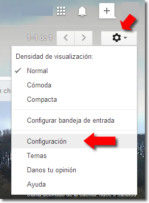 Cómo recibir otras cuentas de correo en mi Gmail