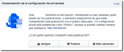 Facebook da un giro hacia la privacidad