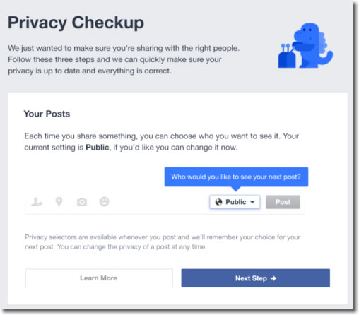 Facebook da un giro hacia la privacidad