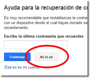 Buscar mi cuenta google