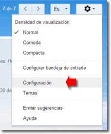 Gmail respuesta automática