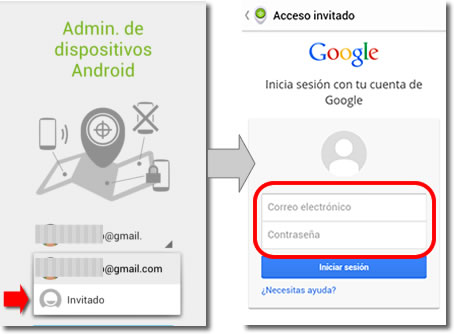 Localiza tu Android desde otro teléfono o tablet Android