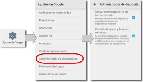 Localiza tu Android desde otro teléfono o tablet Android