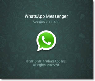 mensaje que logra bloquear una conversación de Whatsapp