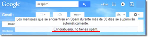 Medidas para evitar o reducir el spam