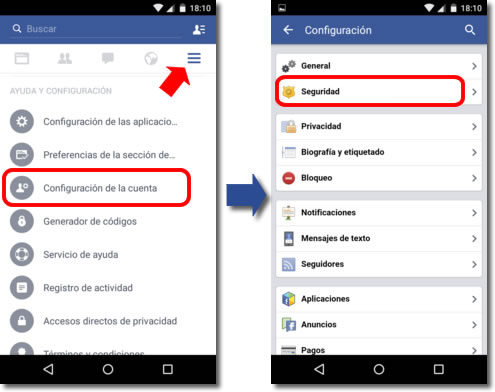 Facebook y la aprobación de inicio de sesión