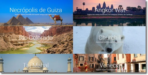 Explora el mundo con Google views y con sus caminatas