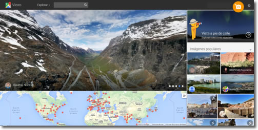 Explora el mundo con Google views y con sus caminatas