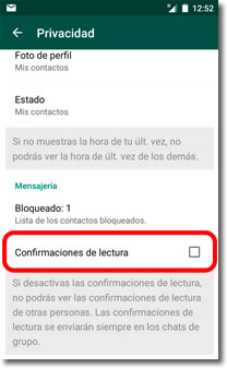 Utilizar Whatsapp sin que cambie nuestra última hora