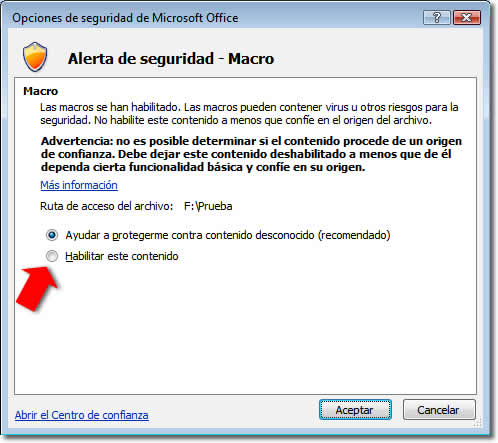 Vuelven los virus ocultos en los documentos de Microsoft Office