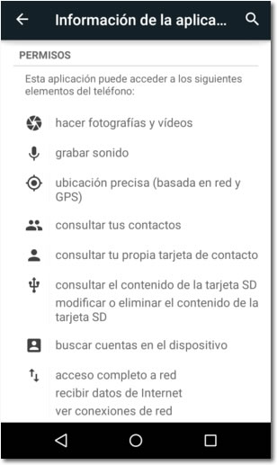 Vigila los permisos que concedes a tus aplicaciones Android