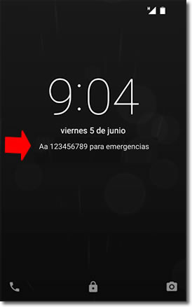 Cómo añadir un contacto Aa “Avisar a” en la pantalla de bloqueo del teléfono 