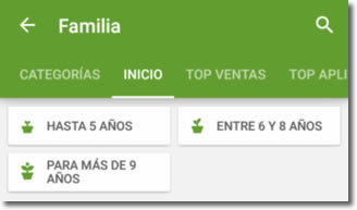 Google Play Familia