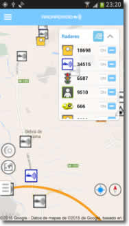Las mejores aplicaciones para avisos de radares en carretera