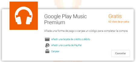 Toda tu música disponible en Google Play Music