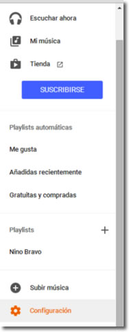 Toda tu música disponible en Google Play Music