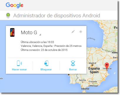 Activa el bloqueo y borrado remoto en tu Android antes que sea demasiado tarde