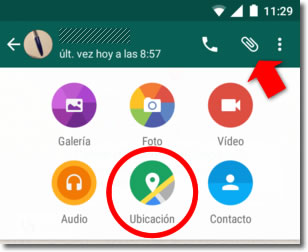 Si quieres que te encuentren, comparte tu ubicación con Whatsapp