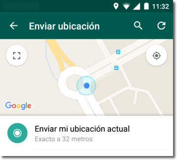 Si quieres que te encuentren, comparte tu ubicación con Whatsapp