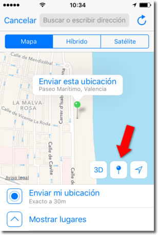 Si quieres que te encuentren, comparte tu ubicación con Whatsapp