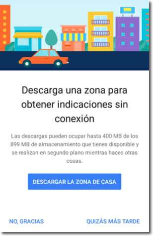 Ya es posible utilizar los mapas de Google en España sin conexión