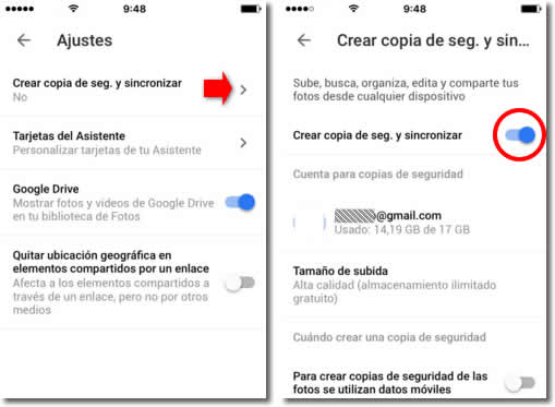 Cómo pasar los datos de un iPhone a un Android