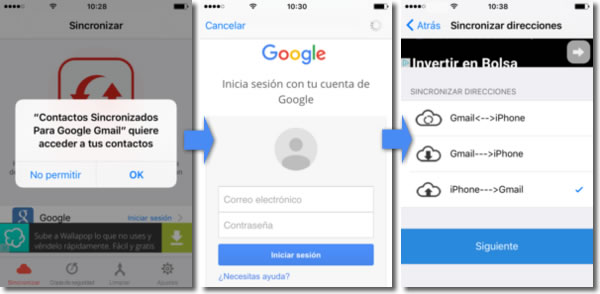 Cómo pasar los datos de un iPhone a un Android